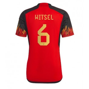 Lacne Muži Futbalové dres Belgicko Axel Witsel #6 MS 2022 Krátky Rukáv - Domáci